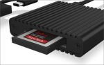 ICY BOX IB-CR404-C31, Kartenleser, CF Express 2.0 Type-B, USB 3.2 Gen 2, Status LED, Aluminium, Schwarz