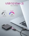 ICY BOX IB-CR404-C31, Kartenleser, CF Express 2.0 Type-B, USB 3.2 Gen 2, Status LED, Aluminium, Schwarz