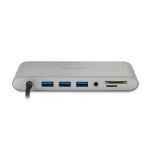 Kensington UH1440P Mobile USB-C Duale Video Dockingstation mit 85 W Power Pass-Through – DP/HDMI/VGA