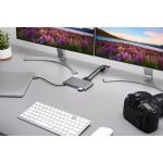 Kensington UH1440P Mobile USB-C Duale Video Dockingstation mit 85 W Power Pass-Through – DP/HDMI/VGA