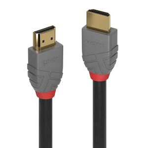 Lindy 36969 HDMI-Kabel 20 m HDMI Typ A (Standard) Schwarz, Grau