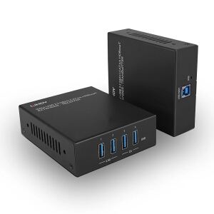 Lindy 43410 KVM-Extender Sender und Empfänger