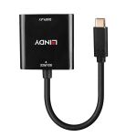 Lindy 43269 USB-Grafikadapter 3840 x 2160 Pixel Schwarz