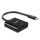Lindy 43269 USB-Grafikadapter 3840 x 2160 Pixel Schwarz