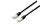 Equip Cat.6A PlatinumS/FTP Patchkabel, 1.0m, Schwarz
