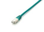 Equip Cat.6A PlatinumS/FTP Patchkabel, 0.5m, Grün