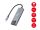 Equip 5-in-1 Multifunktionsadapter, 2,5 GbE, USB-A x 2, USB-C x 1, USB-C, 100W USB PD