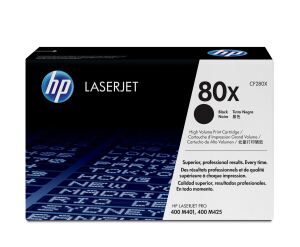 HP 80X Schwarz Original LaserJet Tonerkartusche mit hoher Reichweite