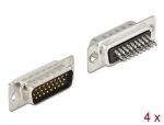 DeLOCK D-Sub HD 26 Pin Stecker Metall, Lötversion, 4...