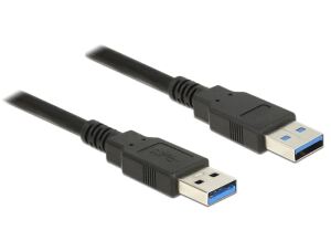 DeLOCK 85062 USB Kabel USB 3.2 Gen 1 (3.1 Gen 1) 2 m USB A 5 Gbit/s Schwarz