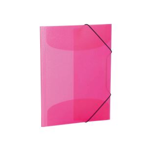 HERMA 19505 Sammelmappe Polypropylen (PP) Pink, Durchscheinend A4