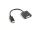 Lanberg AD-0007-BK Videokabel-Adapter 0,1 m DisplayPort DVI-D Schwarz