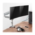 Tripp Lite DDR1732DAL Flachbildschirm-Tischhalterung 81,3 cm (32") Tisch/Bank Silber