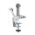 Tripp Lite DDR1732DAL Flachbildschirm-Tischhalterung 81,3 cm (32") Tisch/Bank Silber
