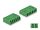 DELOCK LWL Kupplung HD LC Hexaplex Bu zu LC Hexaplex Bu grün