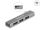 DeLOCK 3 Port Slim USB Hub mit USB Type-C zu 1 x USB 10 Gbps USB Typ-A + 2 x USB 2.0 Typ-A