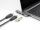 DeLOCK 3 Port Slim USB Hub mit USB Type-C zu 1 x USB 10 Gbps USB Typ-A + 2 x USB 2.0 Typ-A