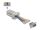 DELOCK D-Sub 9 Pin Buchse zu RJ50 Buchse Montagesatz grau