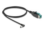 DELOCK PoweredUSB Kabel Stecker 12 V zu DC 5,5 x 2,1 mm 1 m