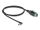 DELOCK PoweredUSB Kabel Stecker 12 V zu DC 5,5 x 2,1 mm 1 m