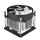 Thermaltake Gravity i3 Prozessor Luftkühlung 9,2 cm Schwarz, Edelstahl 1 Stück(e)