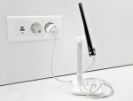 DELOCK Smartphone und Tablet Teleskopständer mit Ablage