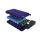 RealPower PB-15000C Navy Blue 15000 mAh Schwarz, Blau