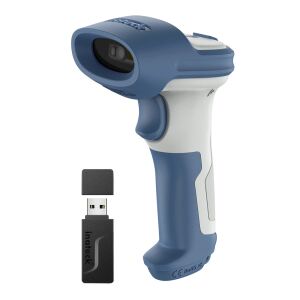 inateck Barcodescanner 73 white blue BCST-73_white blue