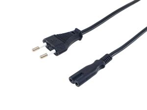 Equip Hochwertiges Netzkabel, C7 auf 2pin Euro, 3.0m