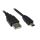 Sharkoon Kabel USB 2.0 A-B Mini 3,0m schwarz