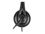 DELOCK USB Mono Headset mit Lautstärkeregler Ultra-Leicht