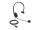 DELOCK USB Mono Headset mit Lautstärkeregler Ultra-Leicht