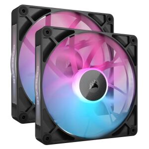 Corsair iCUE LINK RX140 RGB Computergehäuse Ventilator 14 cm Schwarz 2 Stück(e)