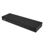 RealPower 284513 Serieller Konverter/Repeater/Isolator USB 2.0 RS-232 Schwarz