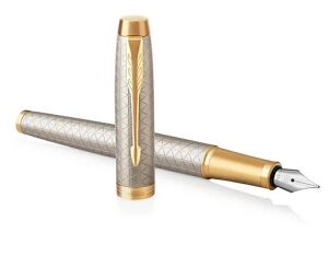 Parker IM Füllfederhalter Kartuschenfüllsystem Gold, Silber 1 Stück(e)
