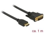 DeLOCK 85652 Videokabel-Adapter 1 m HDMI Typ A (Standard)...