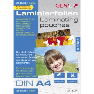 Genie 10781 Laminierhülle 25 Stück(e)