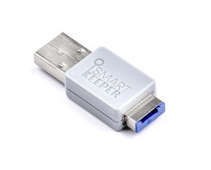 Smartkeeper OM03DB Schnittstellenblockierung MicroSD card, USB Typ-A Blau 1 Stück(e)