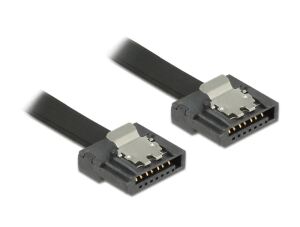 DeLOCK 0.5m SATA III SATA-Kabel 0,5 m SATA 7-pin Schwarz