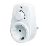 LogiLink PA0151 Dimmer Montierbar Weiß