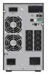 PowerWalker VFI 3000 ICT IoT Unterbrechungsfreie Stromversorgung (USV) Doppelwandler (Online) 3 kVA 3000 W 9 AC-Ausgänge