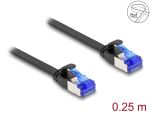 DeLOCK RJ45 Flachband Patchkabel Stecker zu Stecker...