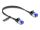 DELOCK RJ45 Flachband Patchkabel Stecker zu Stecker Cat.6A