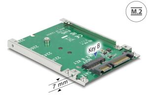 DELOCK SATA Konverter SATA 22Pin -> 67Pin M.2 NGFF 2,5"