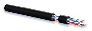 Inca ICAT6-500S Netzwerkkabel Schwarz 500 m Cat6 U/UTP (UTP)