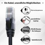Inca ICAT6-500S Netzwerkkabel Schwarz 500 m Cat6 U/UTP (UTP)