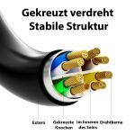 Inca ICAT6-500S Netzwerkkabel Schwarz 500 m Cat6 U/UTP (UTP)