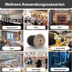 Inca ICAT6-500S Netzwerkkabel Schwarz 500 m Cat6 U/UTP (UTP)