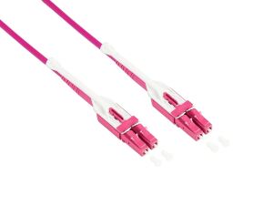 Alcasa LW-U810LC4 InfiniBand/Glasfaserkabel 10 m LC Violett