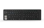 Inca IBK-579BT Tastatur Haus Bluetooth Metallisch, Silber